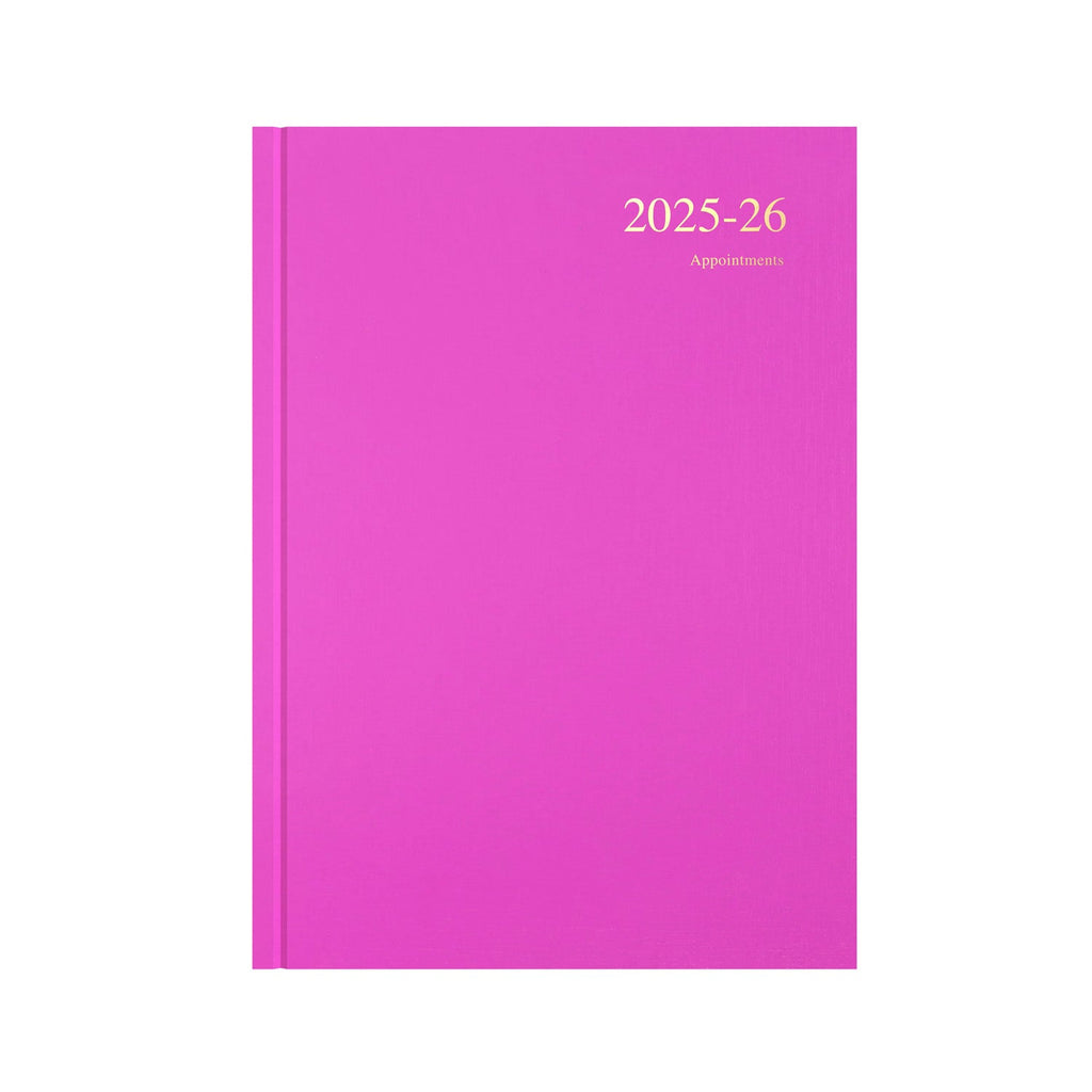 Essentials - A4 Week-to-View with Appointments Mid/Academic Year Diary Planner 2025-2026