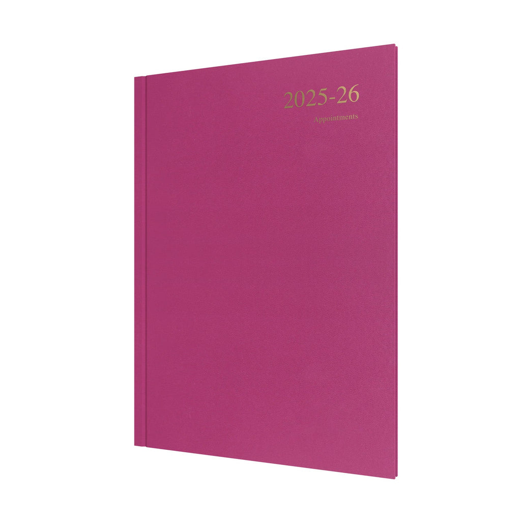 Essentials - A4 Week-to-View with Appointments Mid/Academic Year Diary Planner 2025-2026