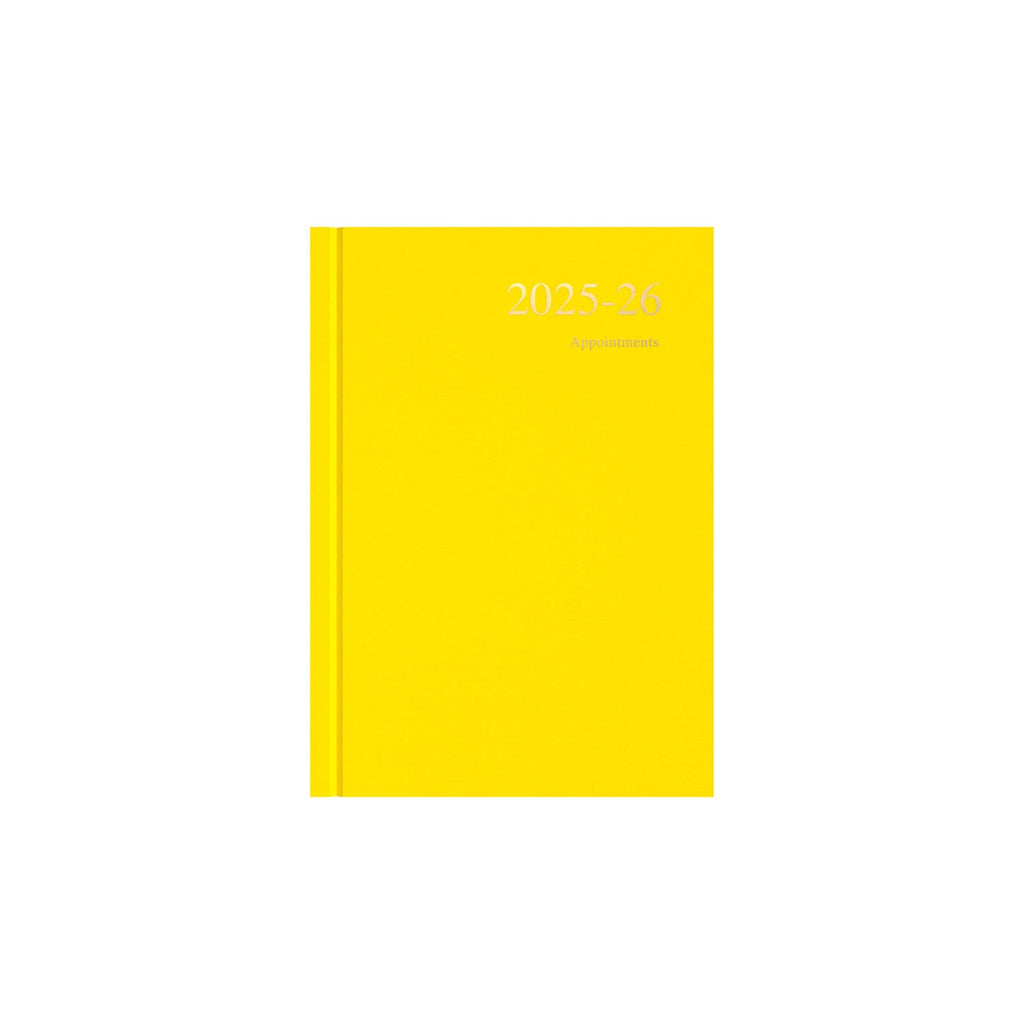Essentials - A5 Day-to-Page with Appointments Mid/Academic Year Diary Planner, July 2025 - July 2026
