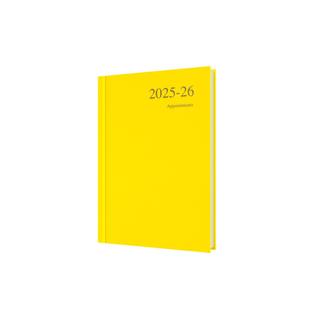 Essentials - A5 Day-to-Page with Appointments Mid/Academic Year Diary Planner, July 2025 - July 2026