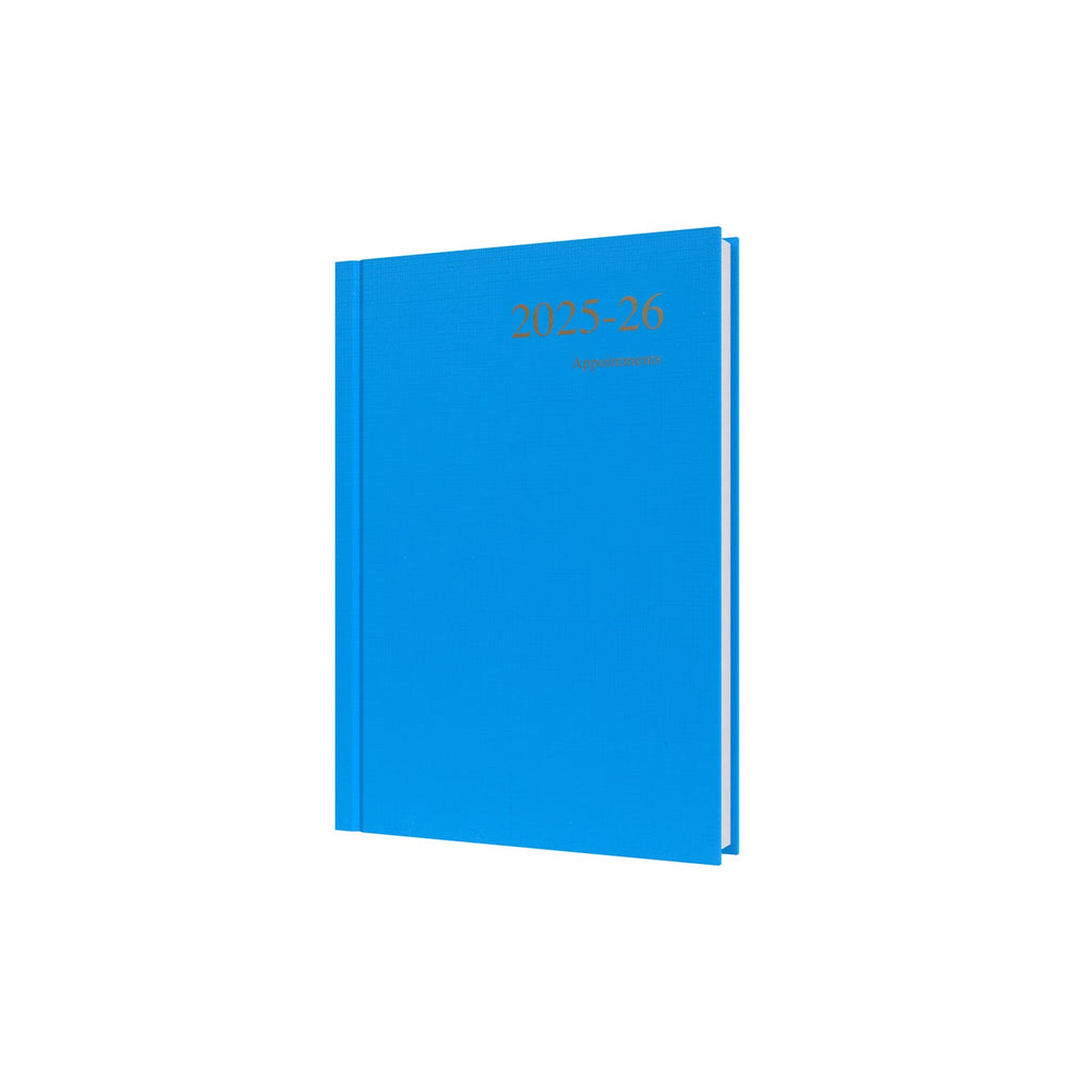 Essentials - A5 Day-to-Page with Appointments Mid/Academic Year Diary Planner, July 2025 - July 2026