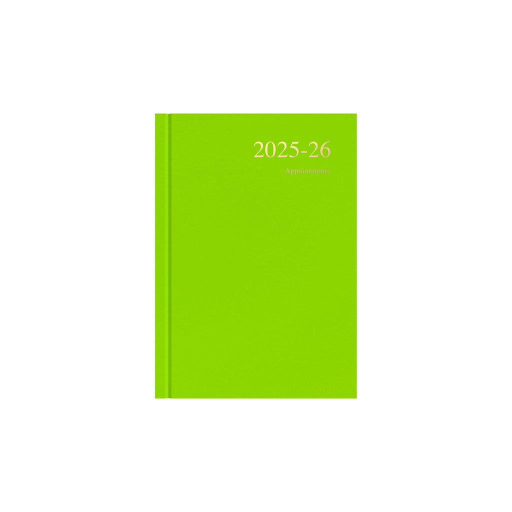 Essentials - A5 Day-to-Page with Appointments Mid/Academic Year Diary Planner, July 2025 - July 2026