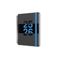 Delta - A5 Day-To-Page with Appointments Mid/Academic Year Planner 2025-2026