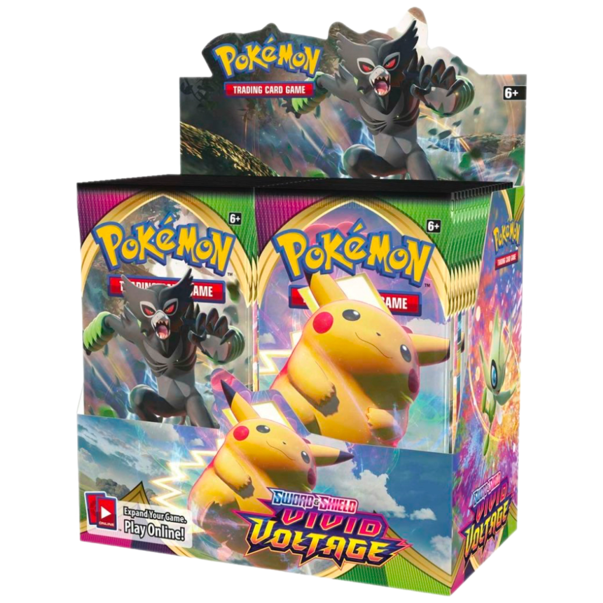 Sword & Shield-Vivid Voltage Booster Display Box (36 Packs)
