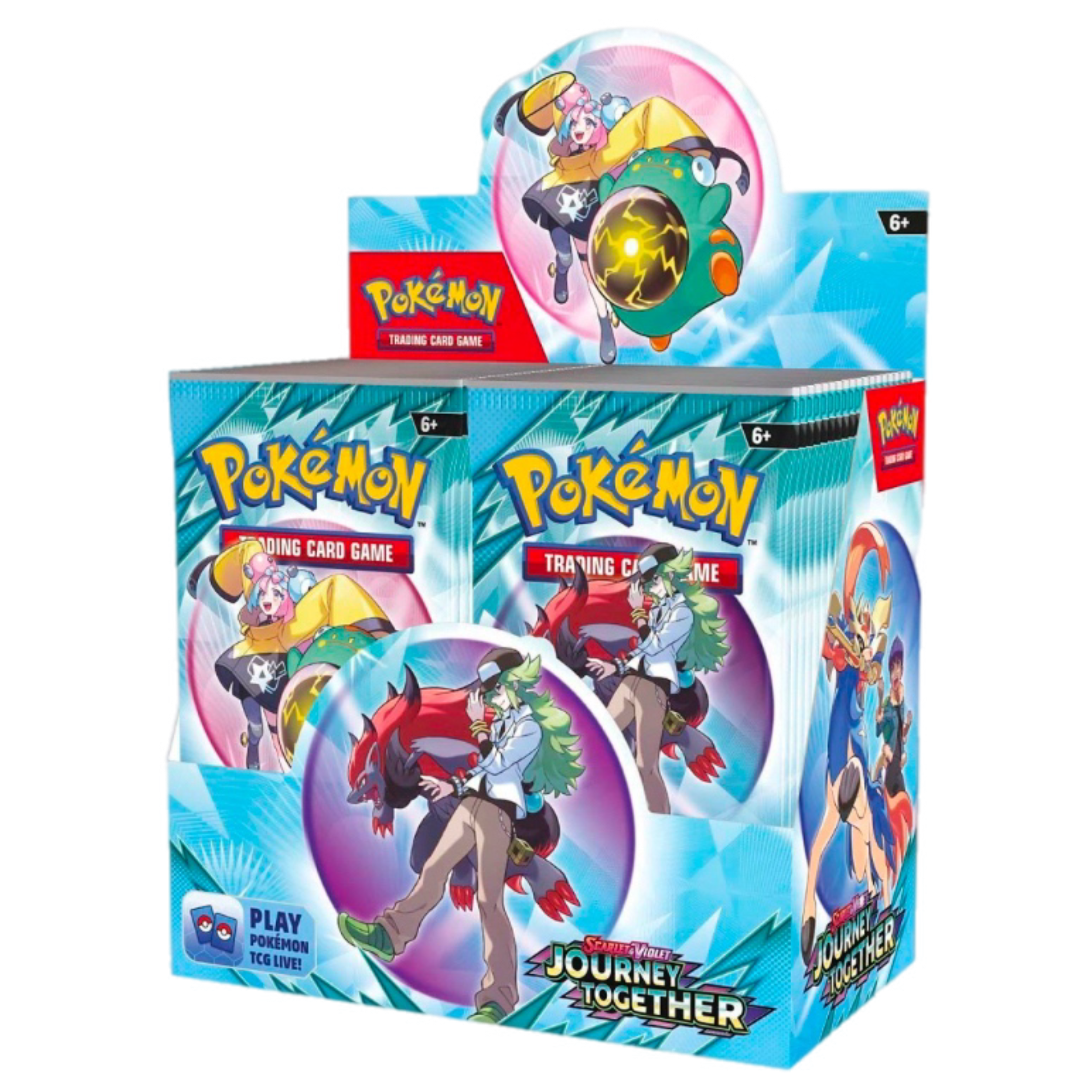 Scarlet & Violet-Journey Together Enhanced Booster Display Box (36 Packs & 1 Promo Card)