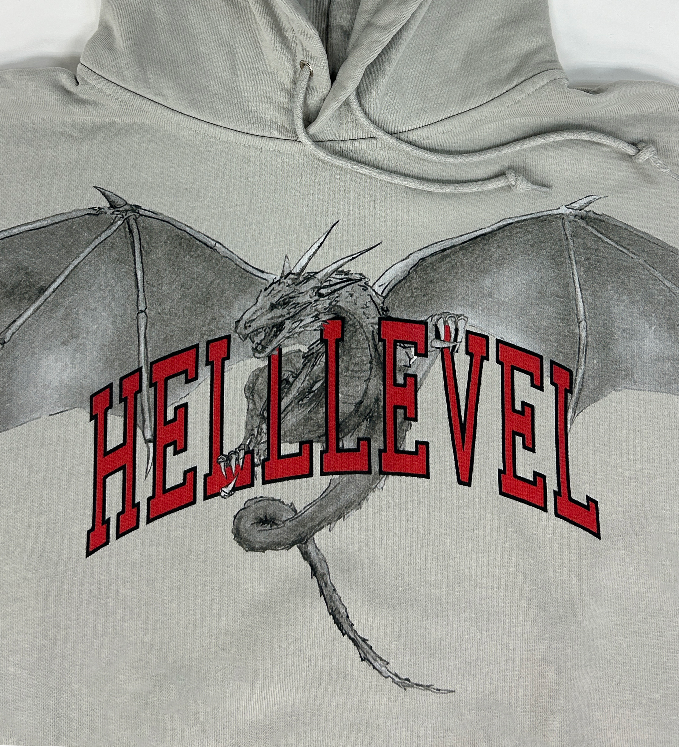 DRAGON HOODIE (GREY)