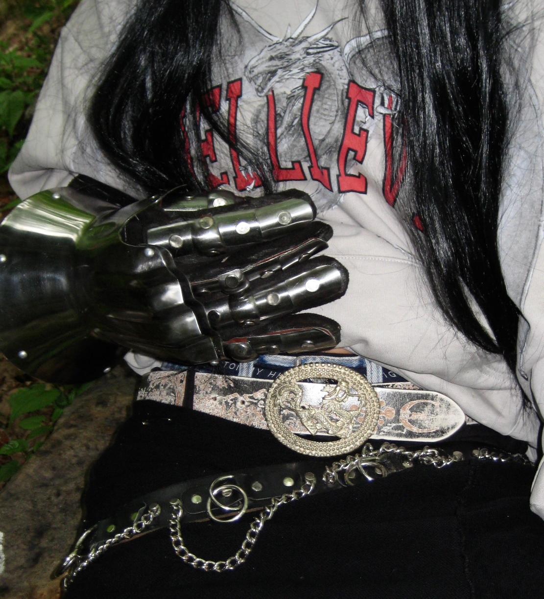 DRAGON HOODIE (GREY)