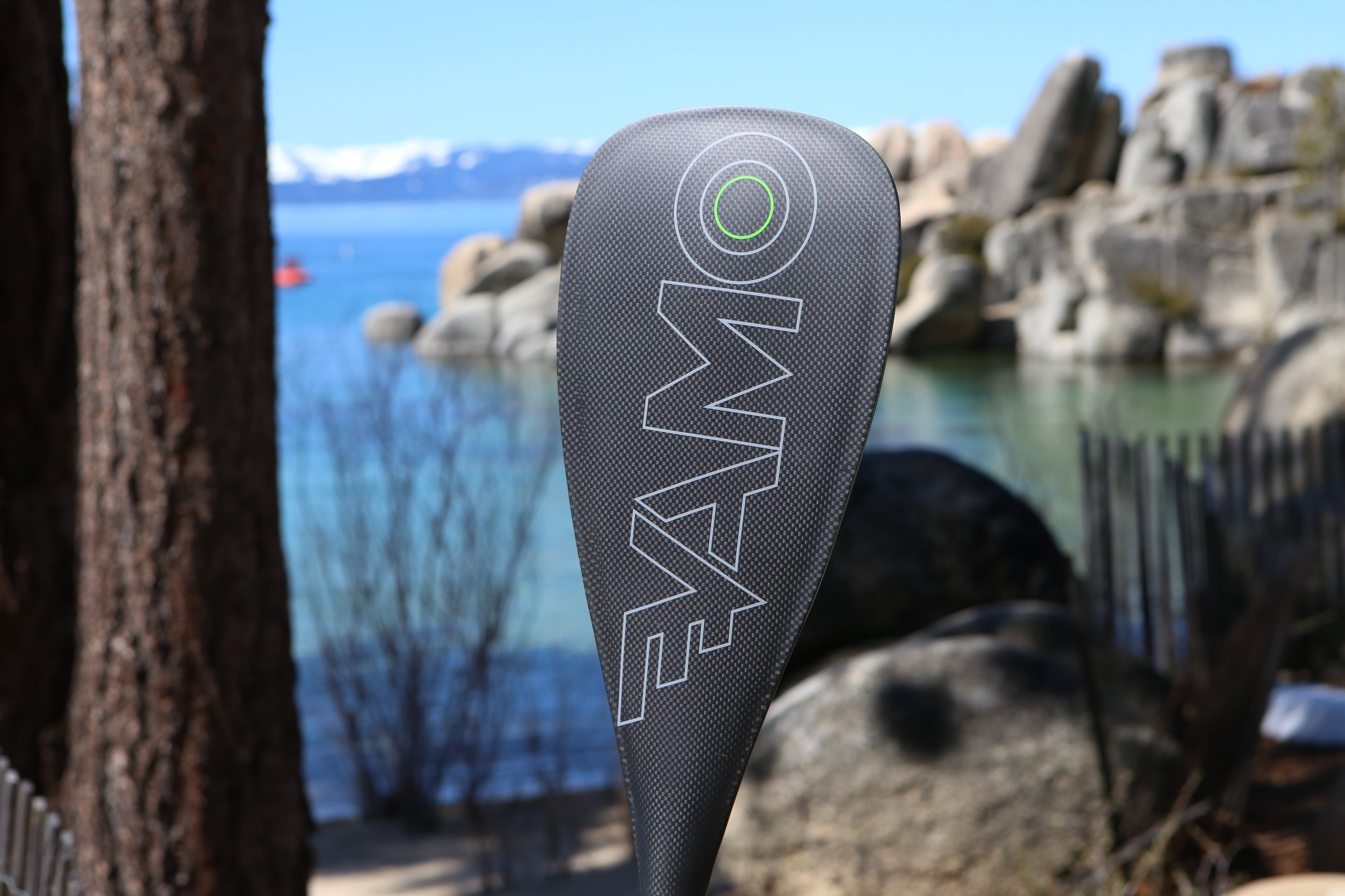 Full Carbon Fiber, fixed shaft, Paddle with ABS Edge  - SR71 Black