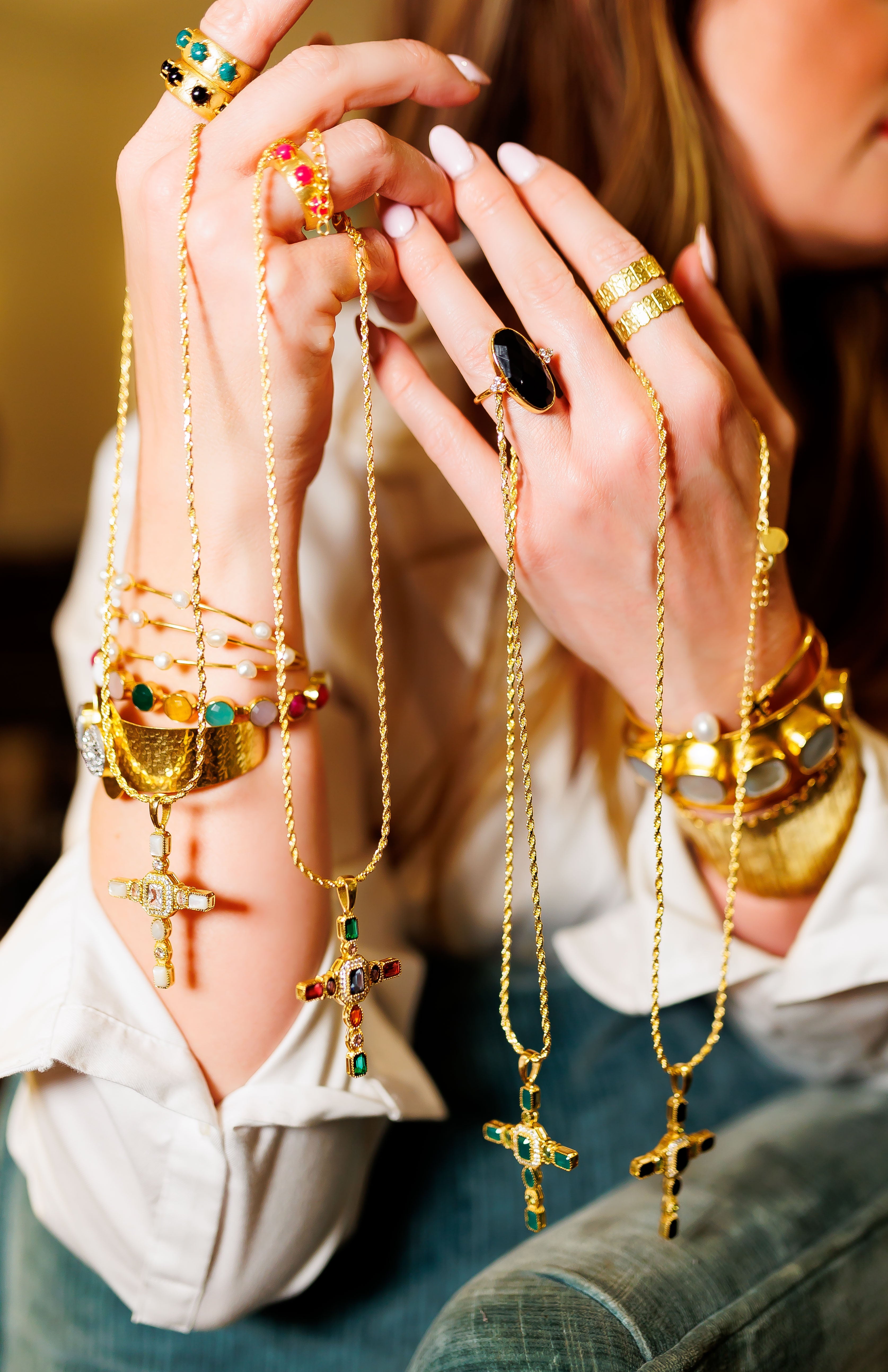 The Serenity Cross Multistone