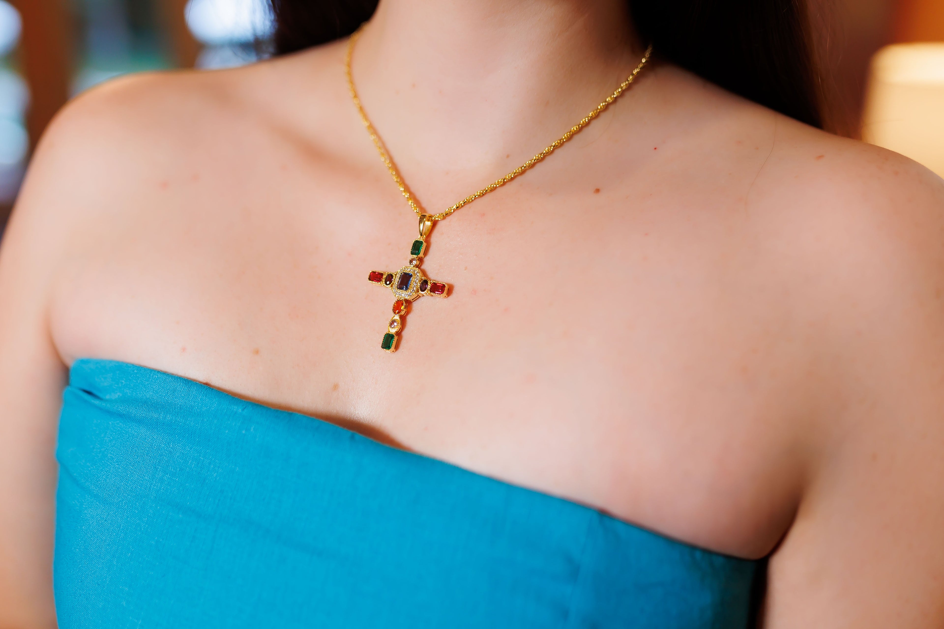 The Serenity Cross Multistone