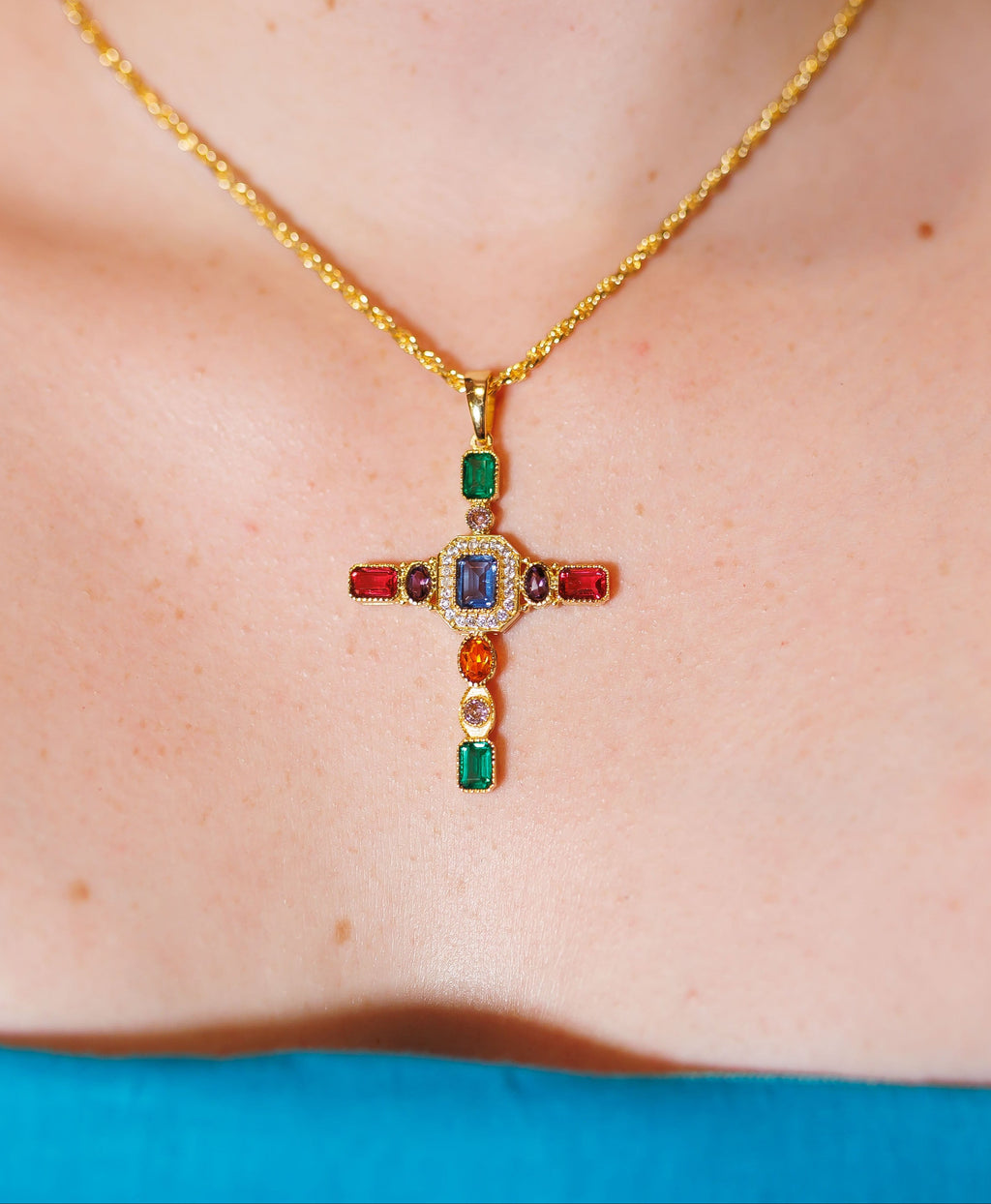 The Serenity Cross Multistone