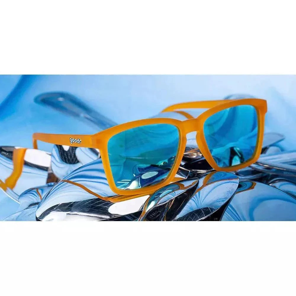 "Never The Big Spoon” LFG Polarized Skinny Sunglasses