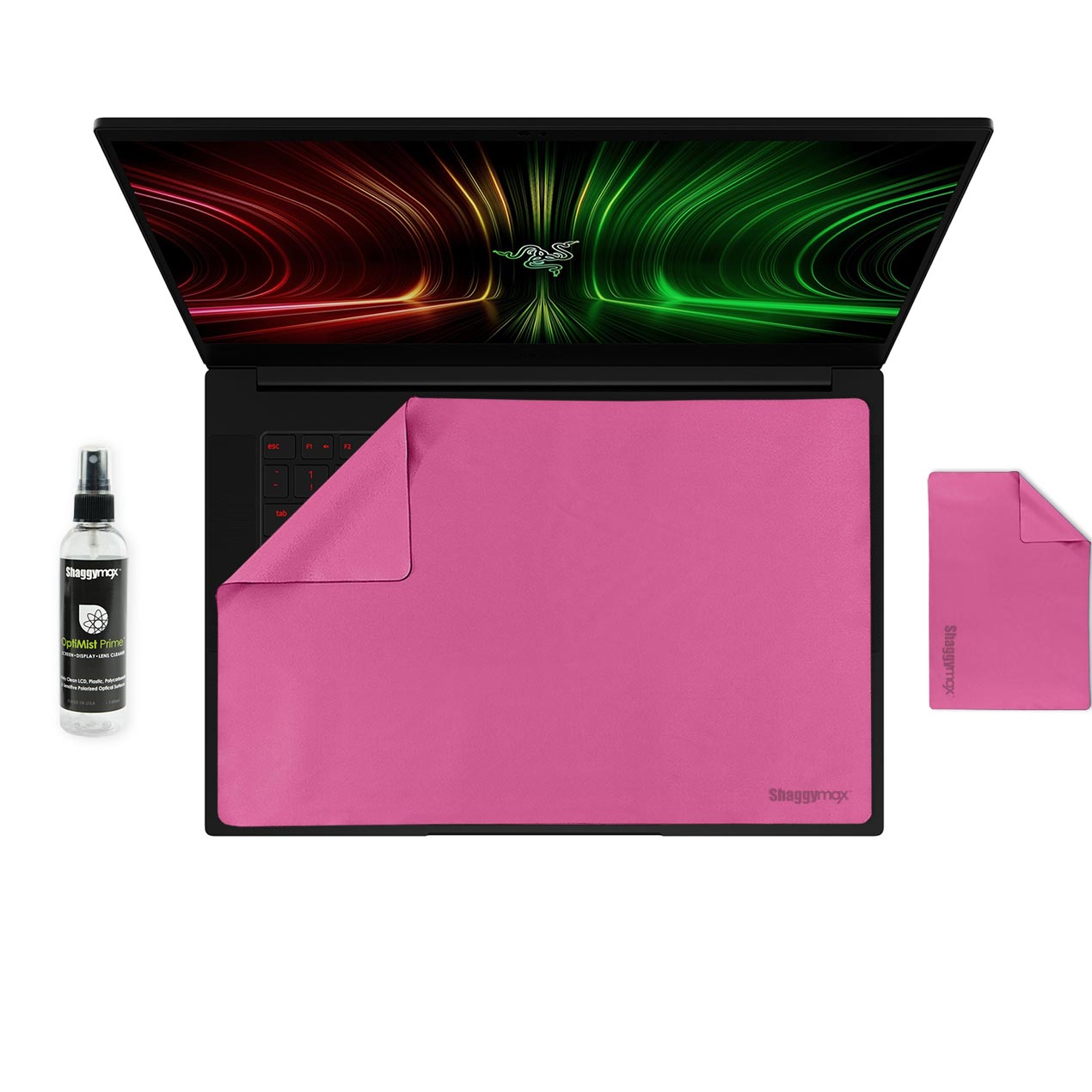 14" Laptop Screen Protector Keyboard Cover Microfiber & Cleaning Kit UnderWare Pac