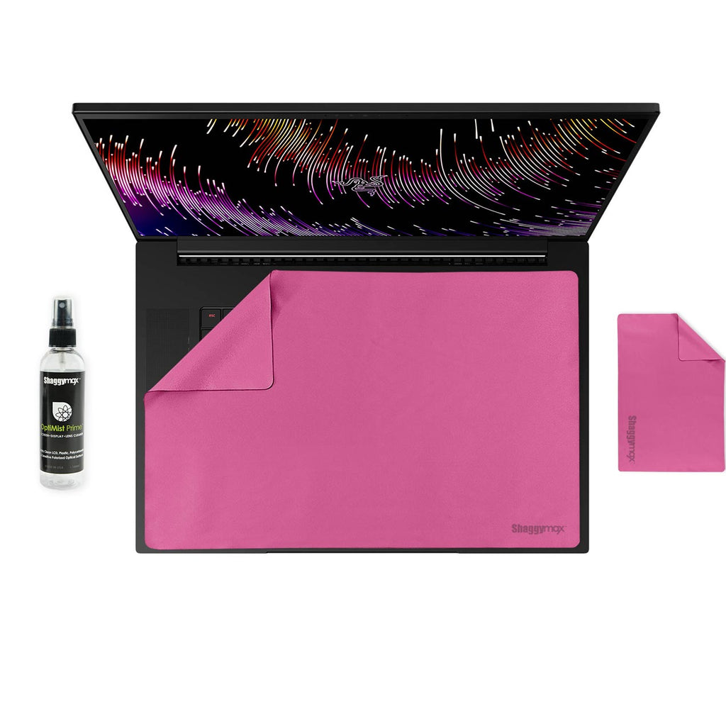 17.3" Laptop Screen Protector Keyboard Cover Microfiber & Cleaning Kit UnderWare Pac