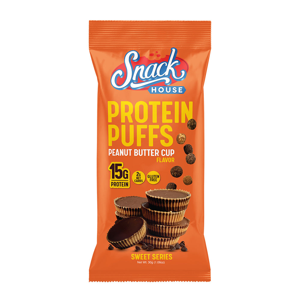 PB Cup Protein Puffs - Single Serving - 8-Pack Box