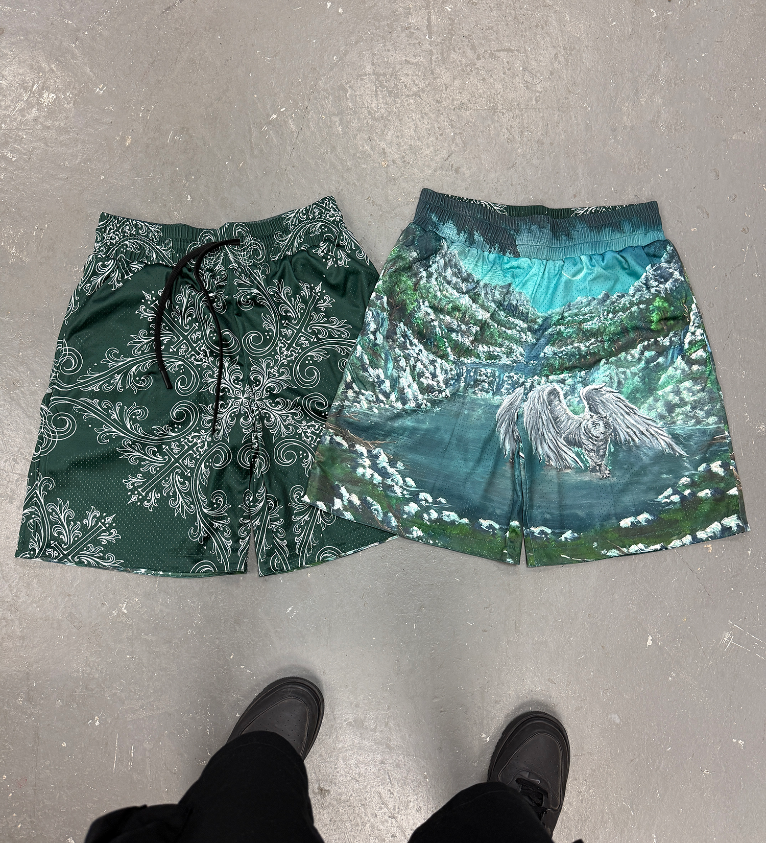 GODREALM-TRANCE SHORTS