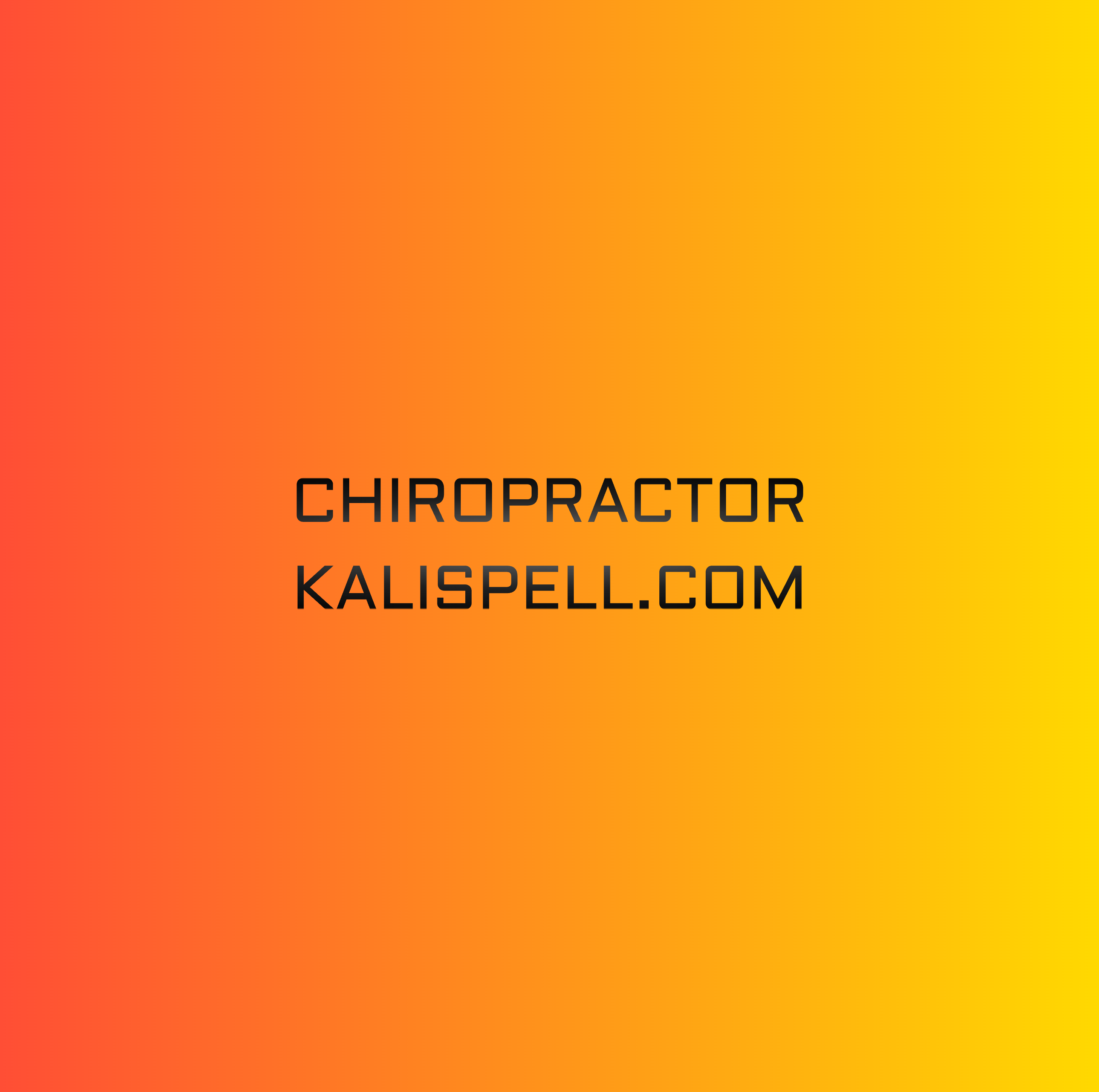 ChiropractorKalispell.com