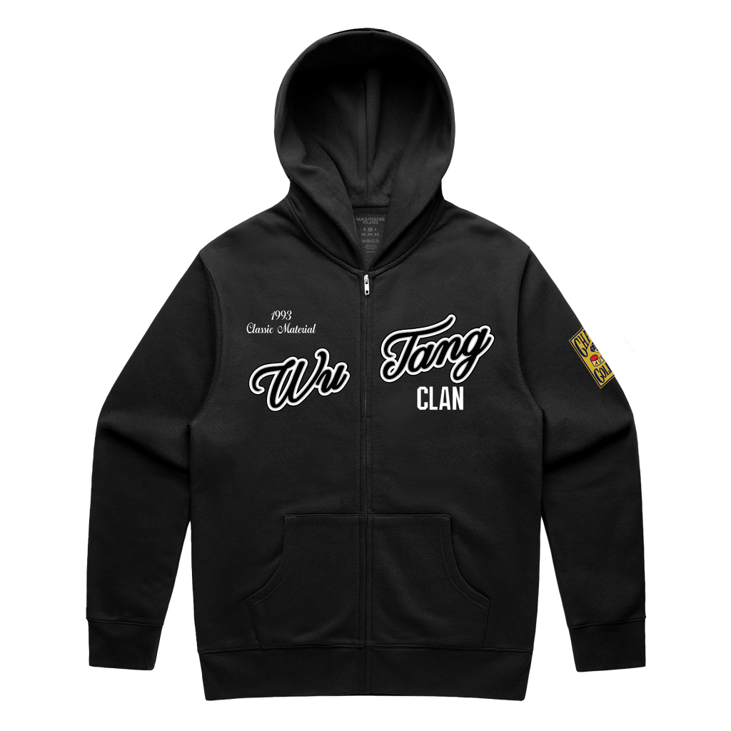Shaolin Sluggers Zip Hoodie - Black