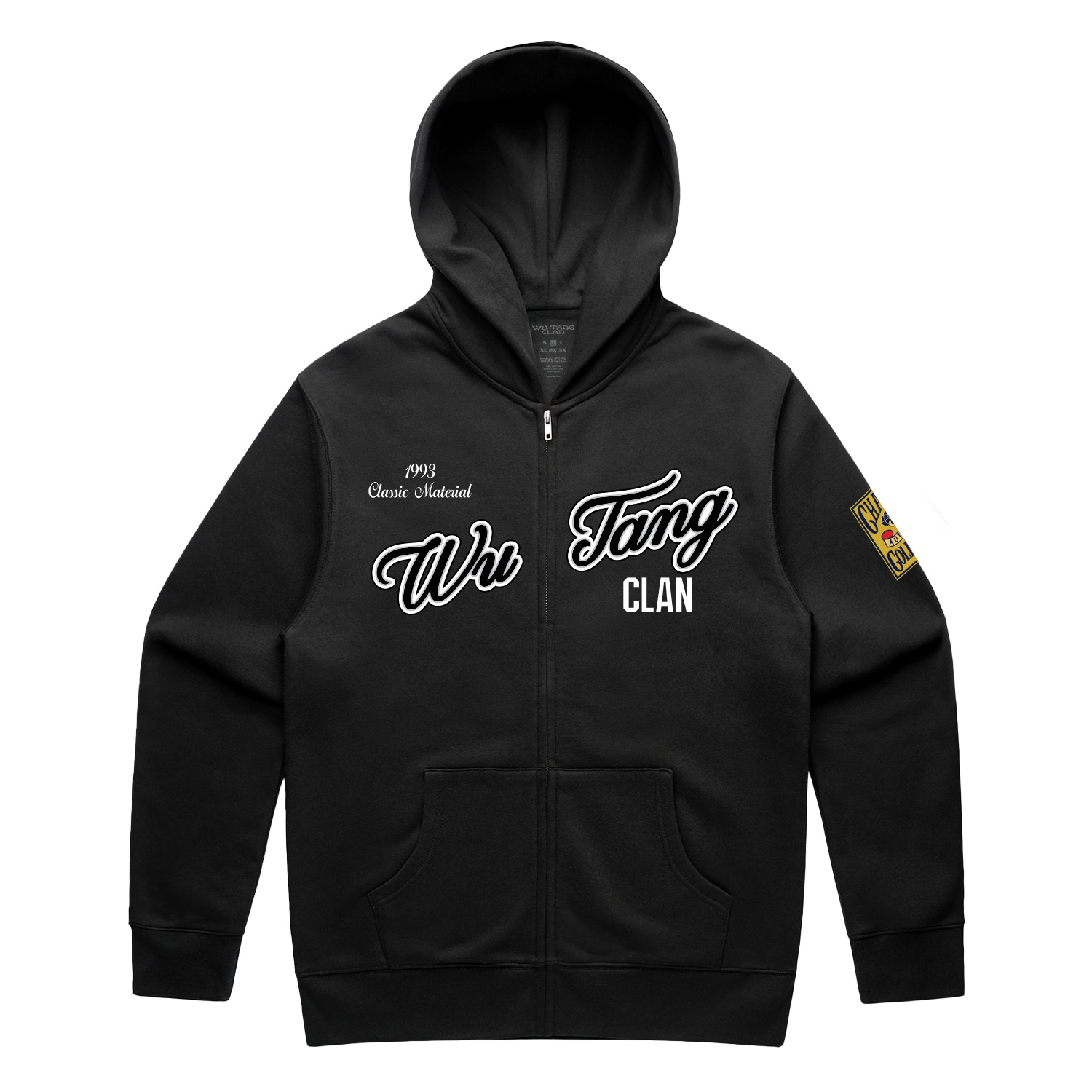 Shaolin Sluggers Zip Hoodie - Black