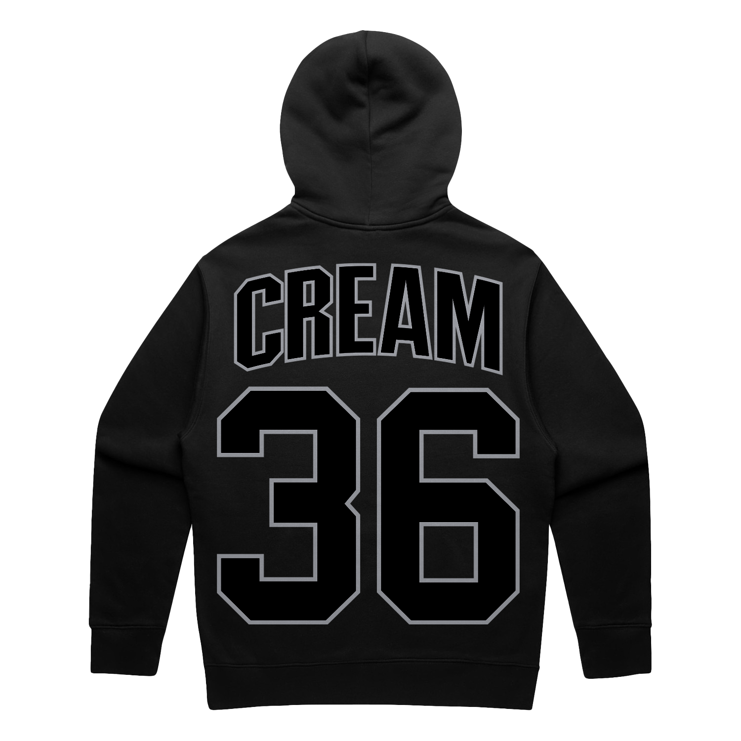 Shaolin Sluggers Zip Hoodie - Black