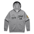 Shaolin Sluggers Zip Hoodie - Heather Gray