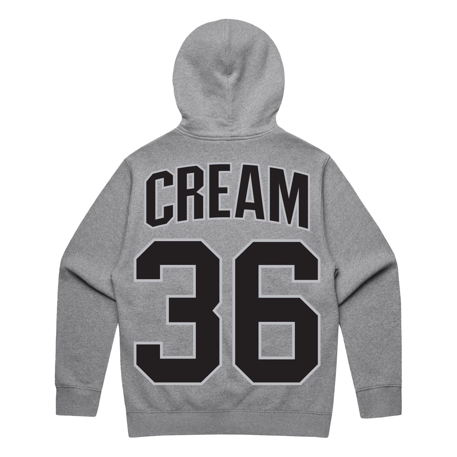 Shaolin Sluggers Zip Hoodie - Heather Gray