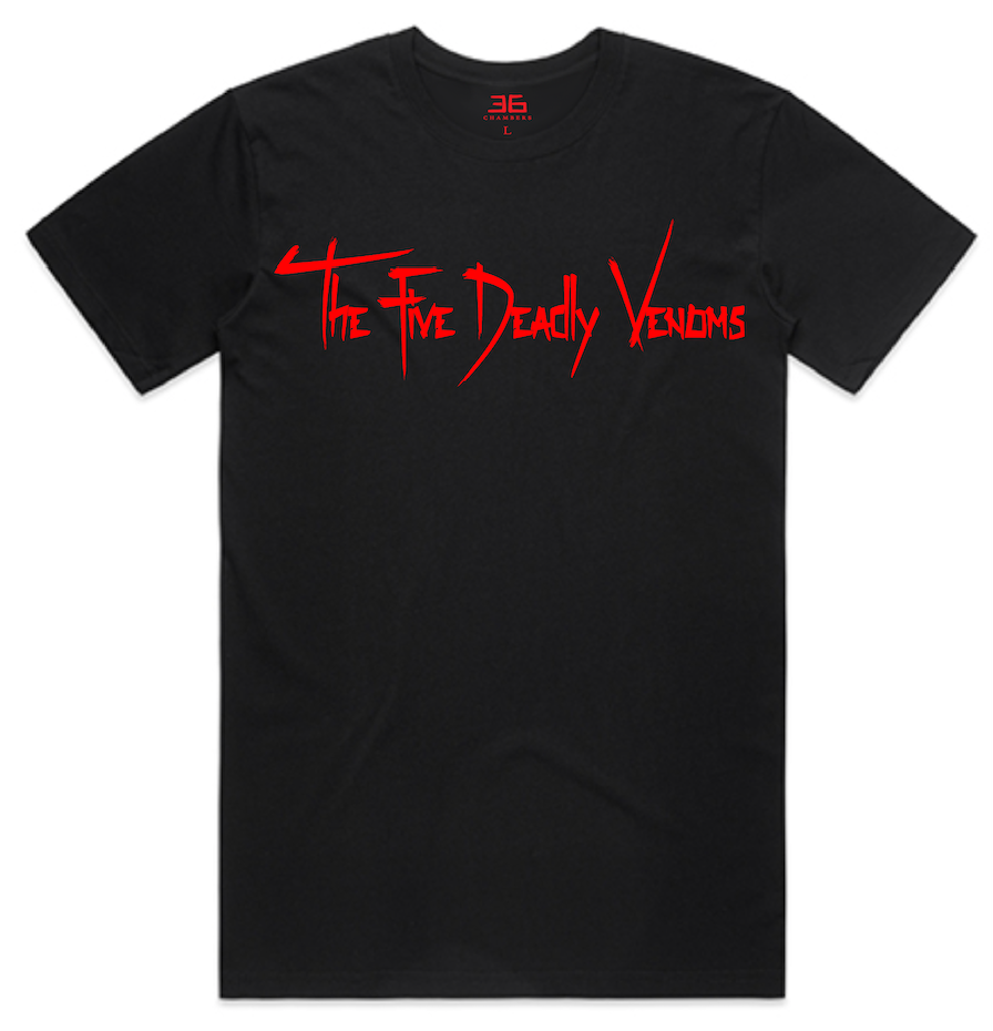 The Five Deadly Venoms Tee