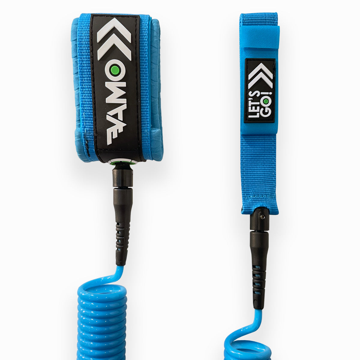 9' Full Coiled SUP Paddleboard Leash - Classic Collection