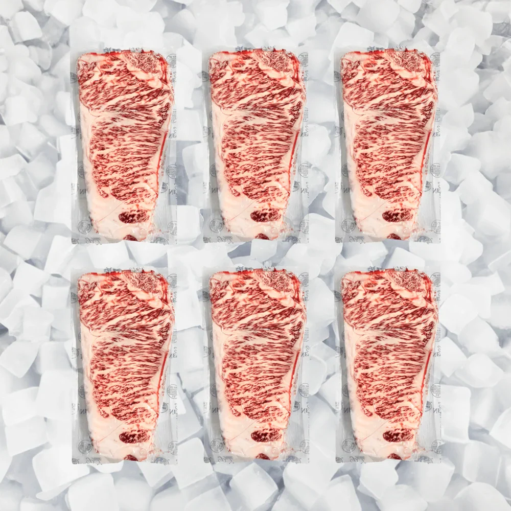 A5 Japanese Wagyu NY Strip Steak (Bulk Case)