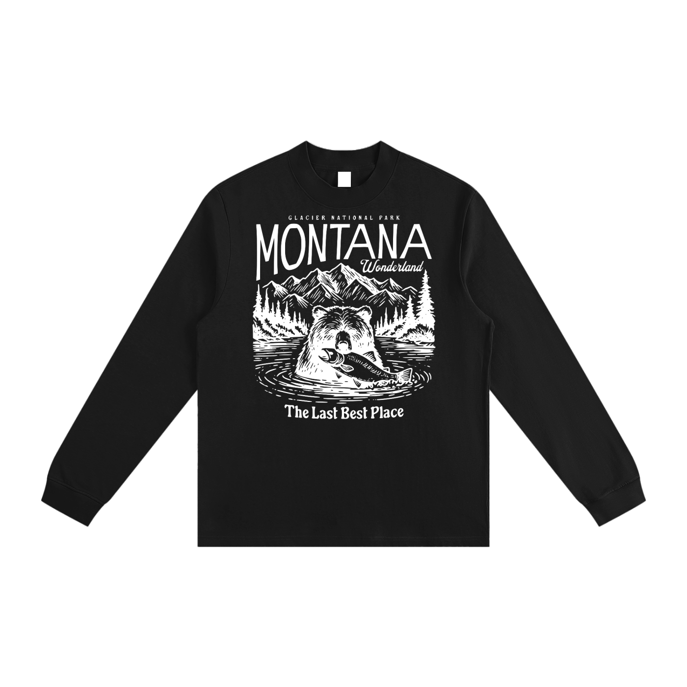 Essential Non-Shrink Mock Neck Sweatshirt