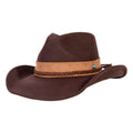 Canyon Dark Coffee Felt Cowboy Hat