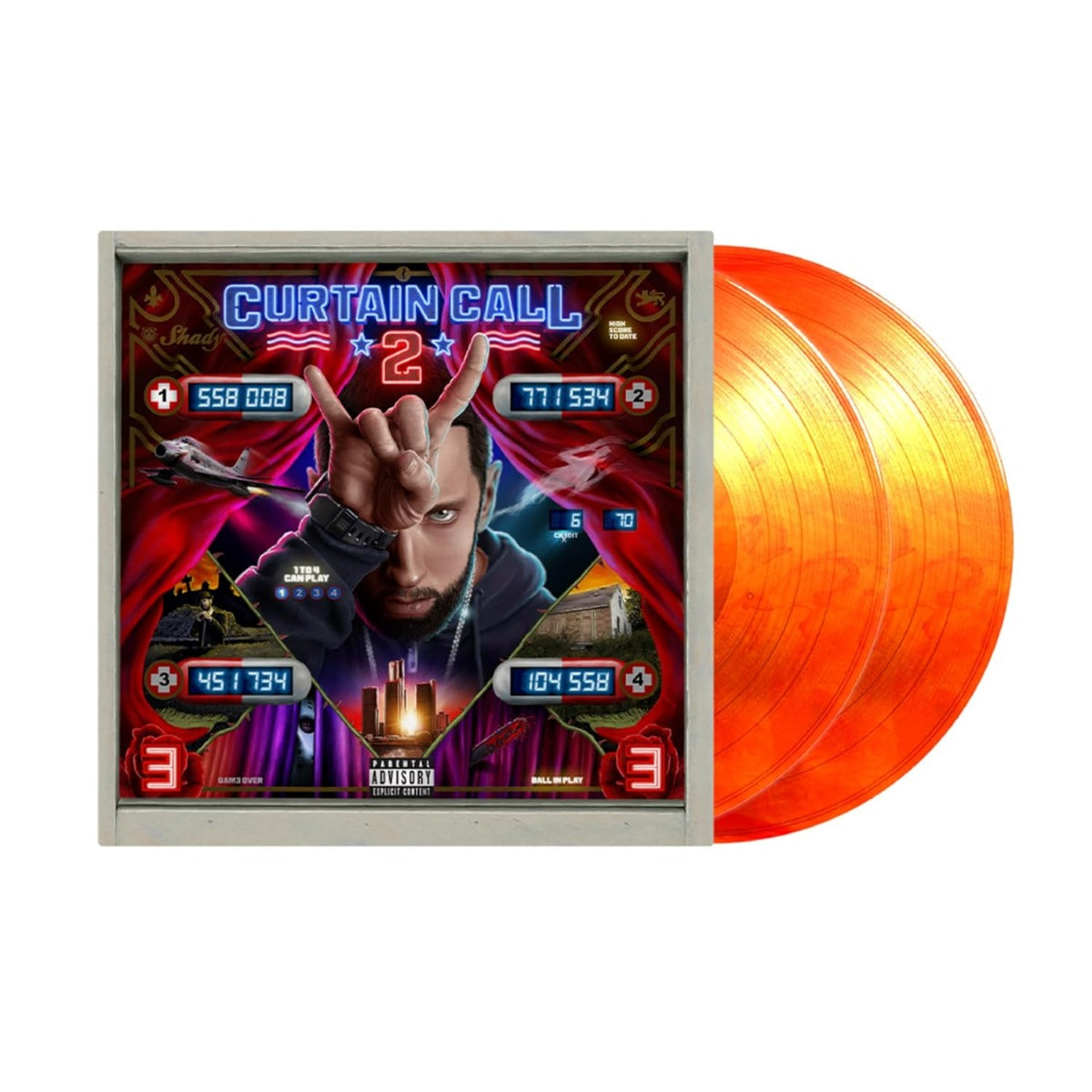 Curtain Call 2 (Limited Edition, Fluorescent Orange Colored Vinyl) [Import] (2 Lp's) | Mint (M) Mint (M)