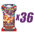 Scarlet & Violet: Obsidian Flames - 36x Sleeved Booster Pack