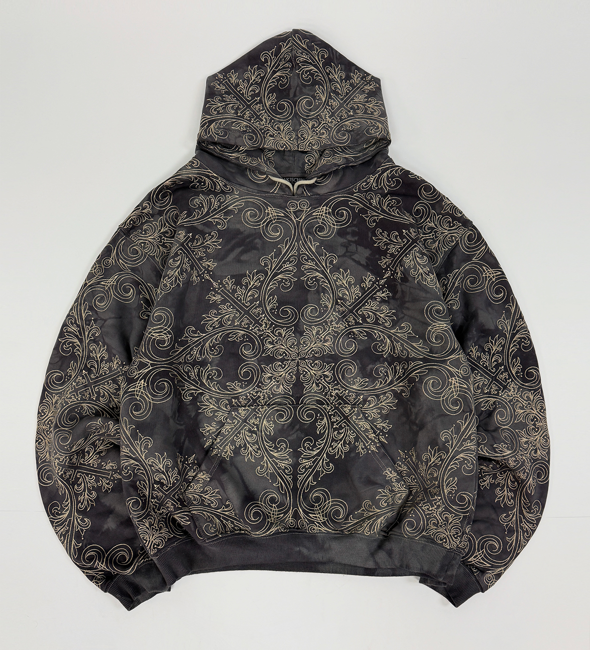 TRANCE HOODIE (OBSIDIAN & GOLD)