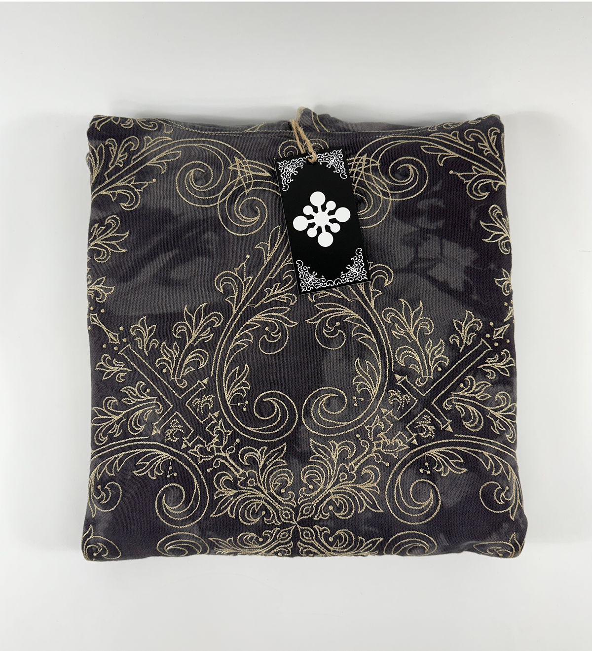 TRANCE HOODIE (OBSIDIAN & GOLD)