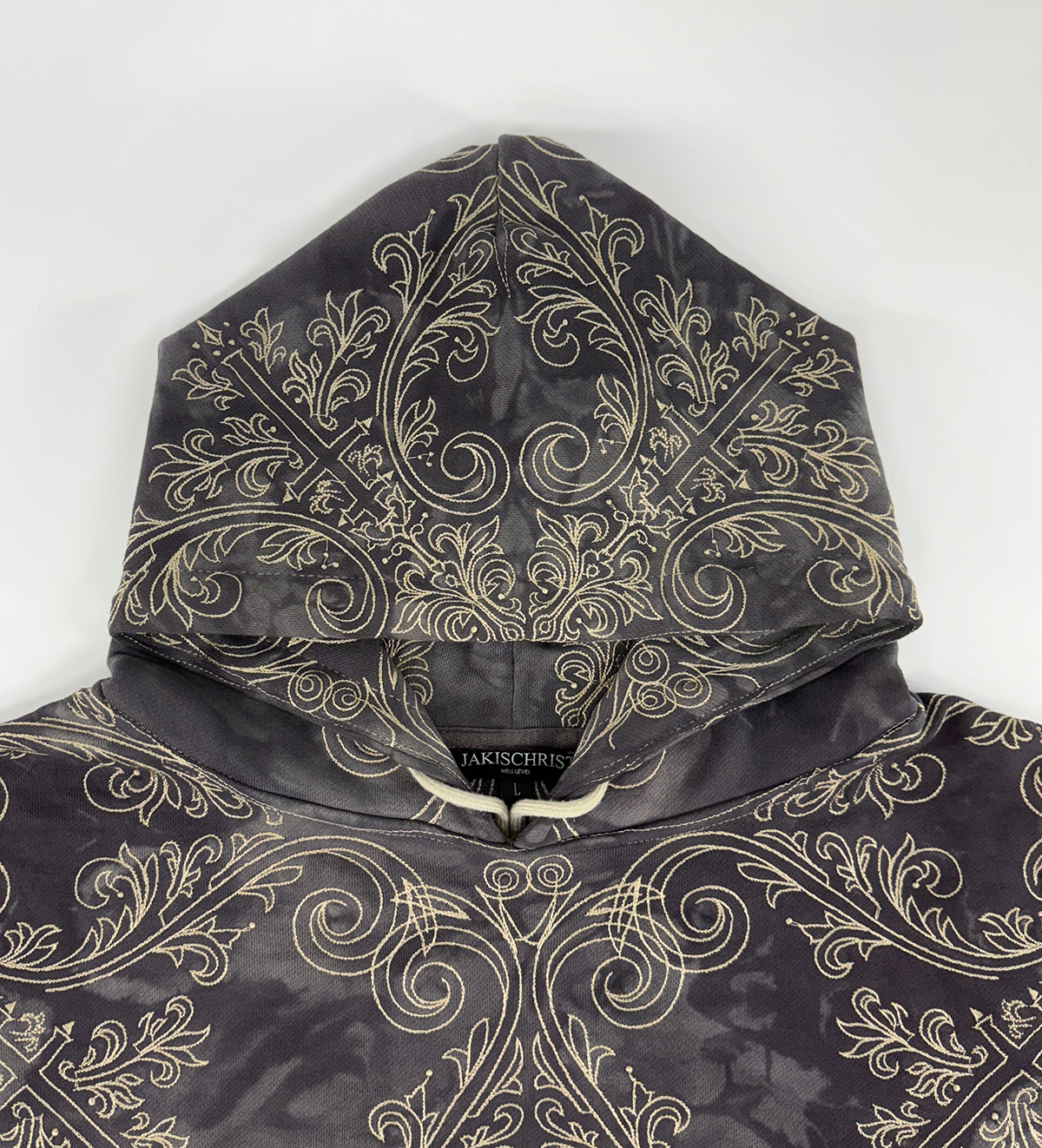 TRANCE HOODIE (OBSIDIAN & GOLD)