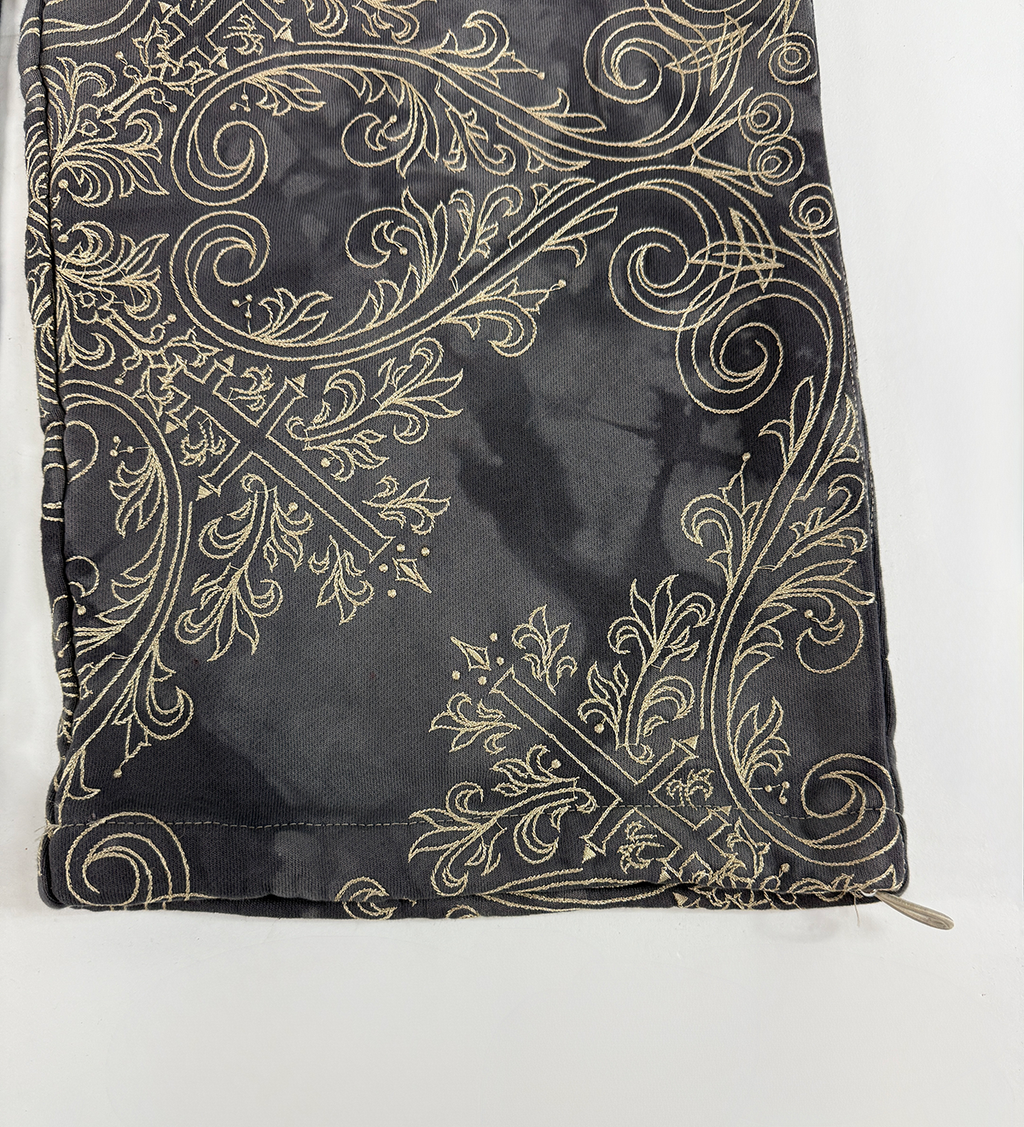 TRANCE SWEATPANTS (OBSIDIAN & GOLD)