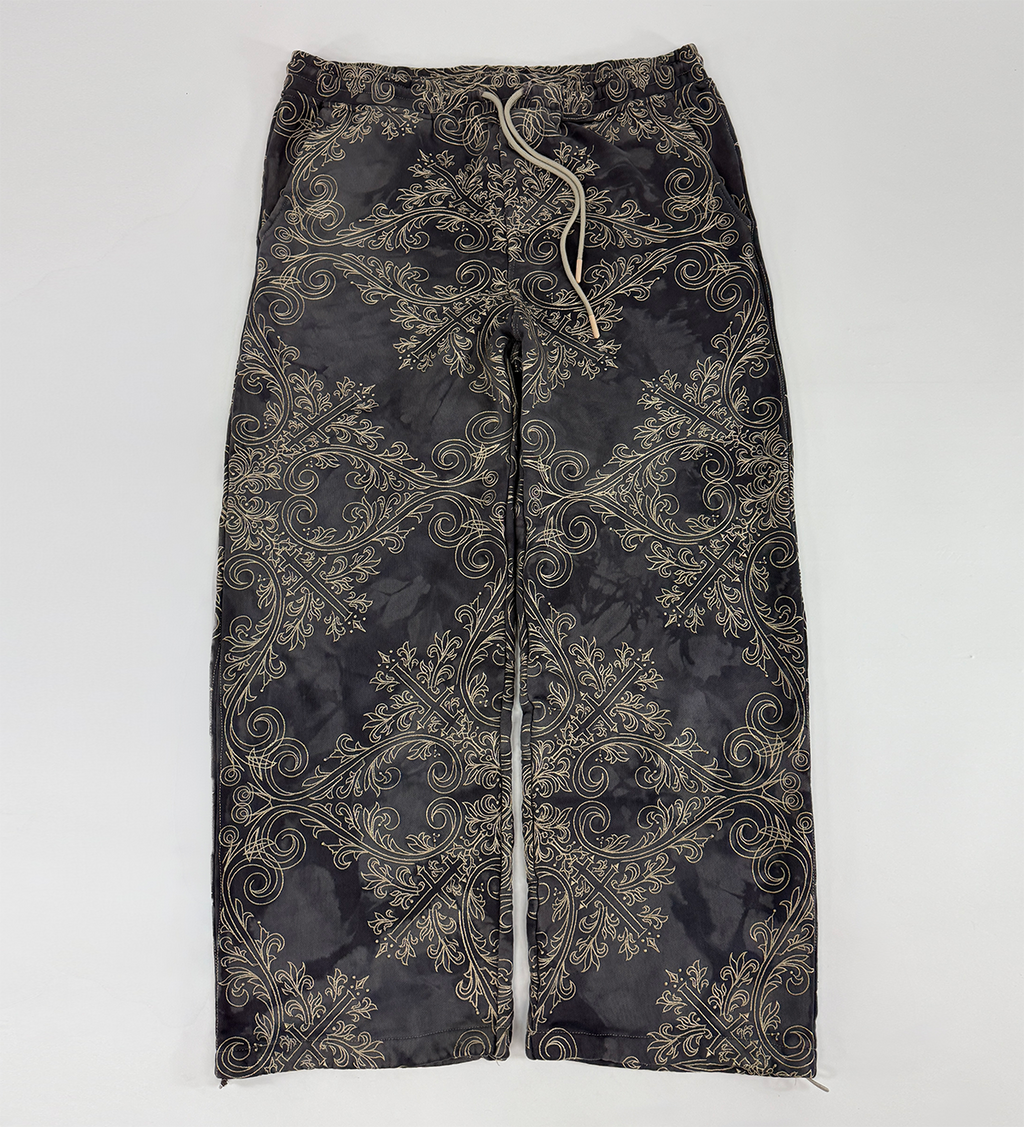 TRANCE SWEATPANTS (OBSIDIAN & GOLD)