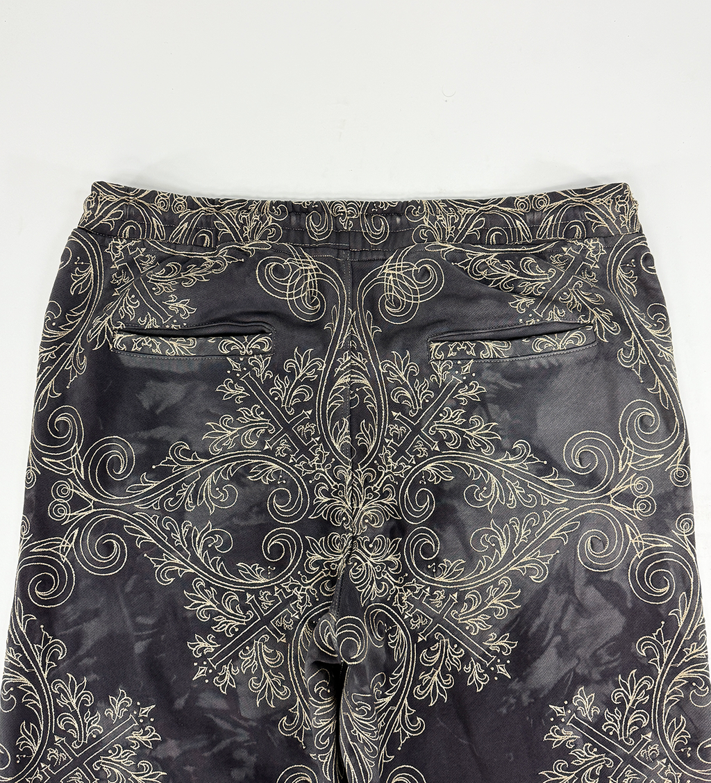 TRANCE SWEATPANTS (OBSIDIAN & GOLD)