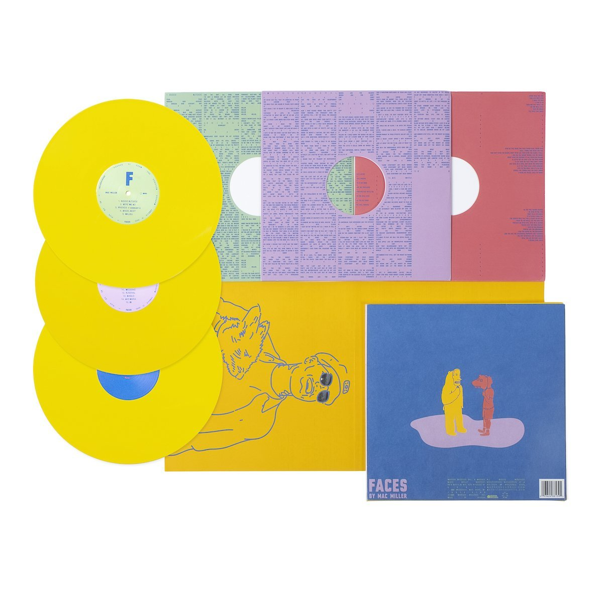 Faces (YELLOW VINYL) | Mint (M) Mint (M)