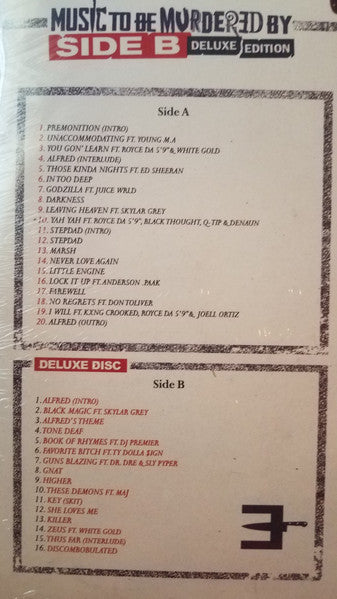 Music To Be Murdered By (Side B) (4xVINYL) | Mint (M) Mint (M)