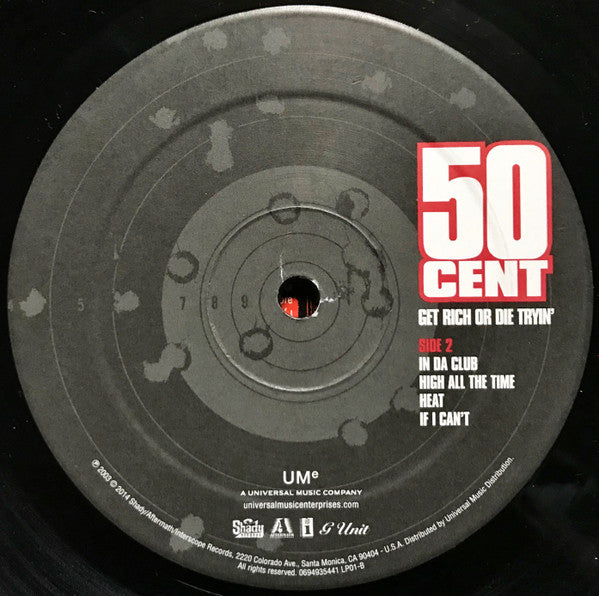 Get Rich Or Die Tryin' (2xVINYL) | Near Mint- (NM-) Near Mint (NM or M-)