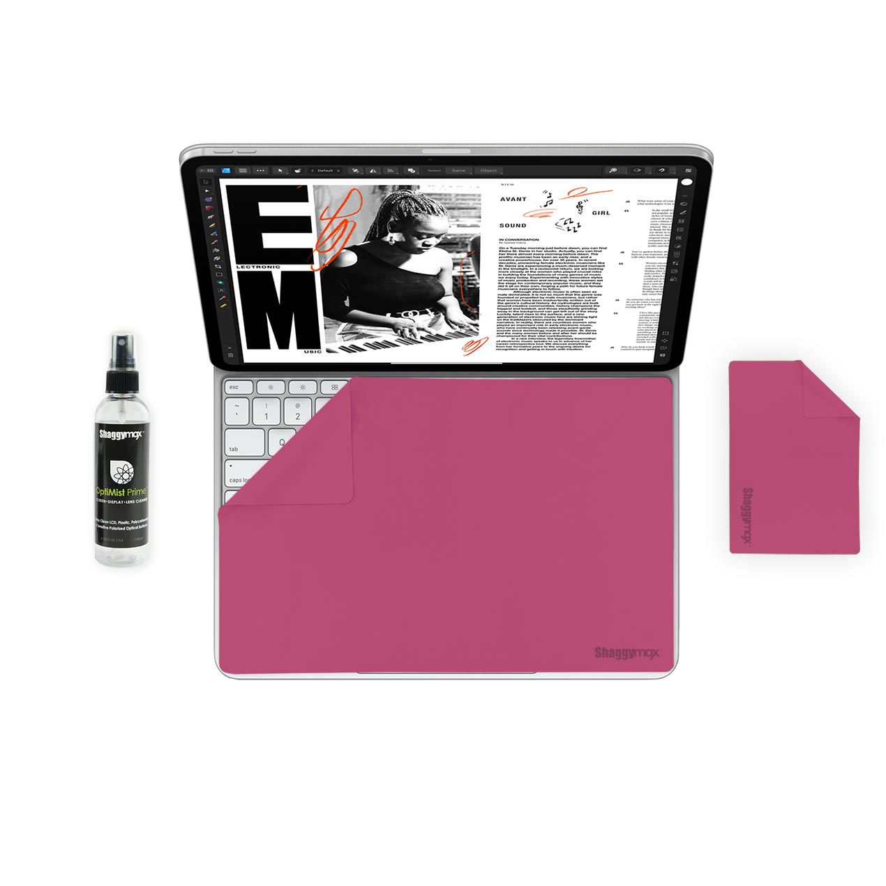 iPad Pro 11" M4 Microfiber UnderWare Pac Cleaning Kit