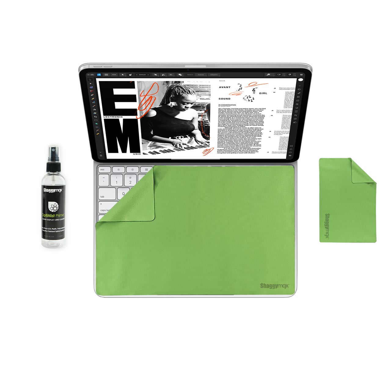 iPad Pro 11" M4 Microfiber UnderWare Pac Cleaning Kit