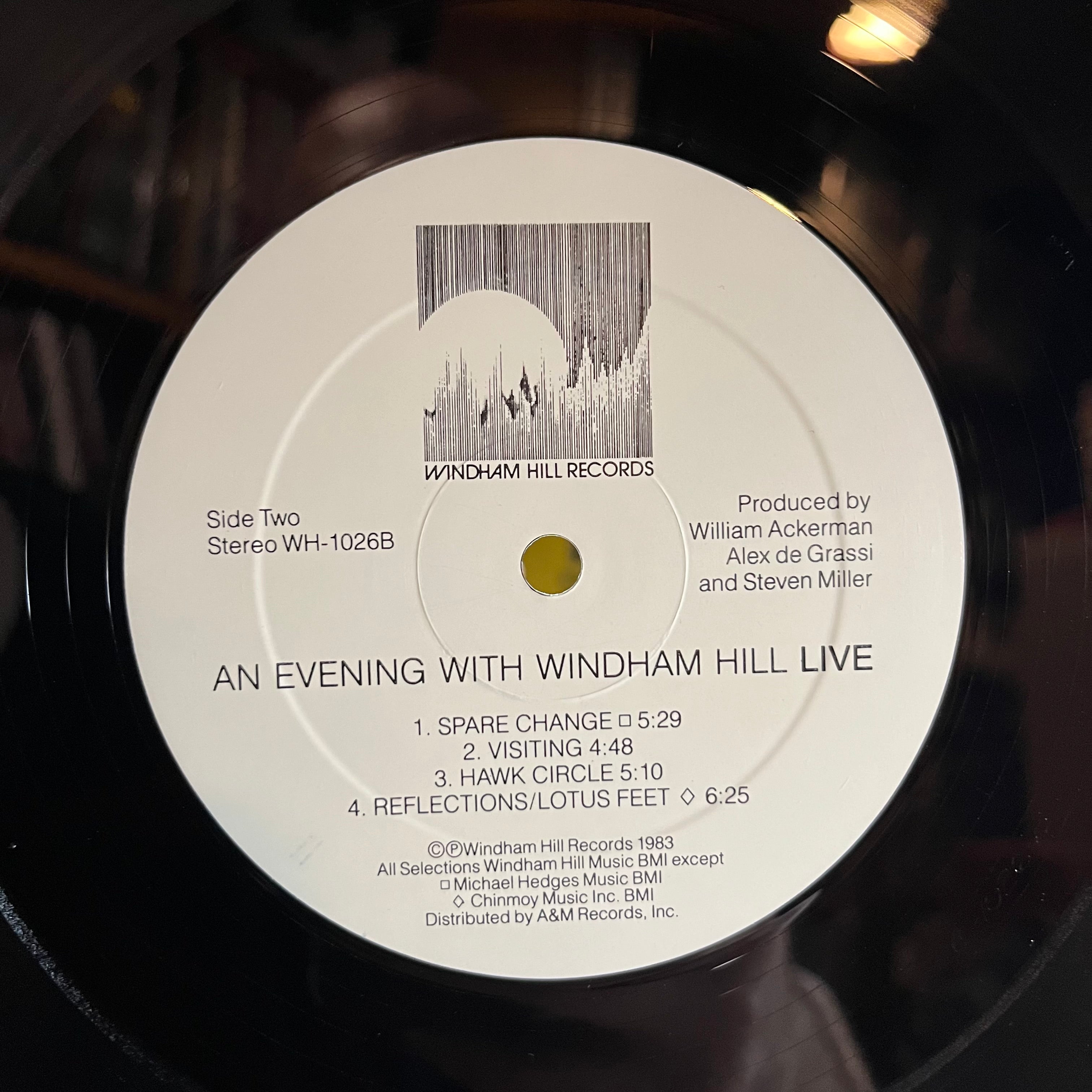 An Evening With Windham Hill Live (VINYL) | Excellent (EX) Near Mint (NM)