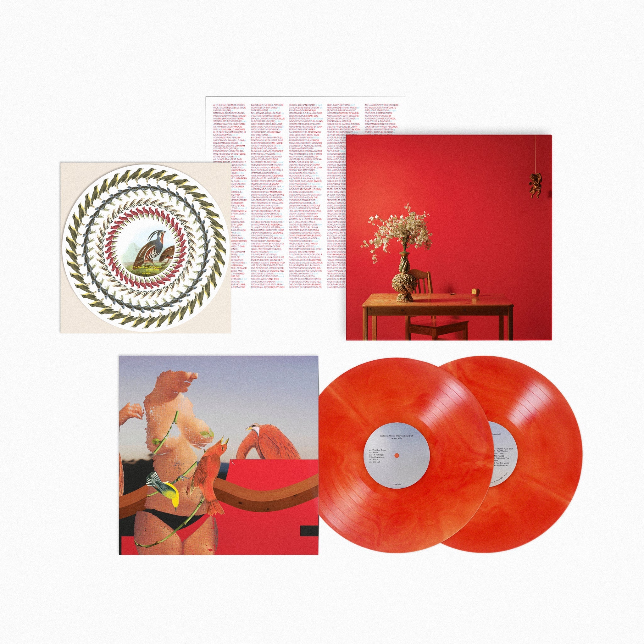 Watching Movies with the Sound Off (GALAXY RED VINYL + 10" PICTURE DISC) | Mint (M) Mint (M)