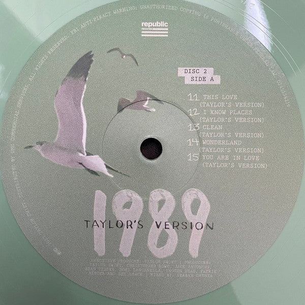 1989 (Taylor's Version 2LP Green Vinyl) | Mint (M) Mint (M)