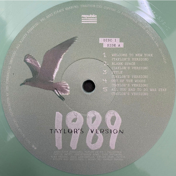 1989 (Taylor's Version 2LP Green Vinyl) | Mint (M) Mint (M)