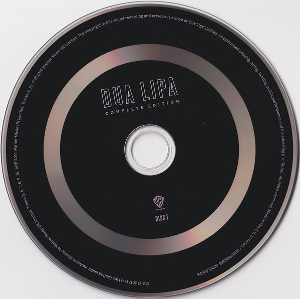 Dua Lipa (CD) | Mint (M) Mint (M)