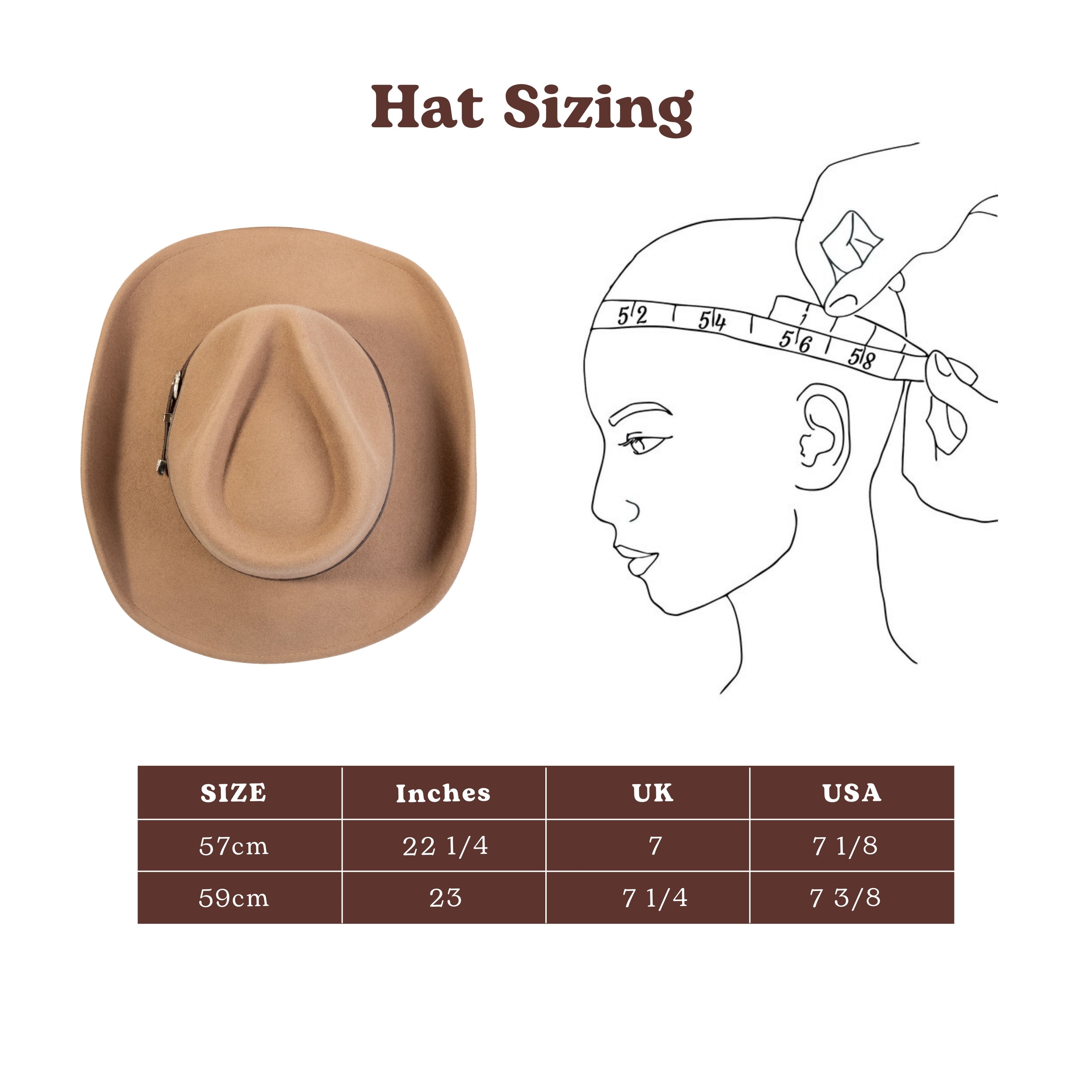 Prairie Tan Felt Cowboy Hat